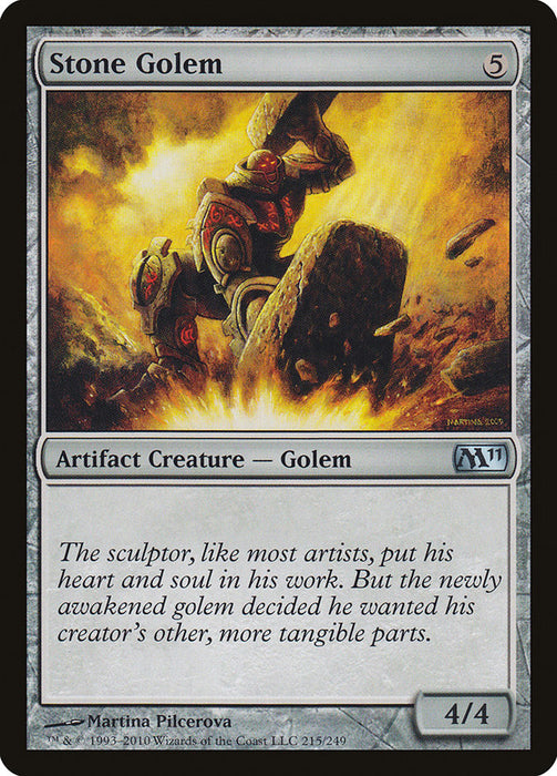 Stone Golem  (Foil)