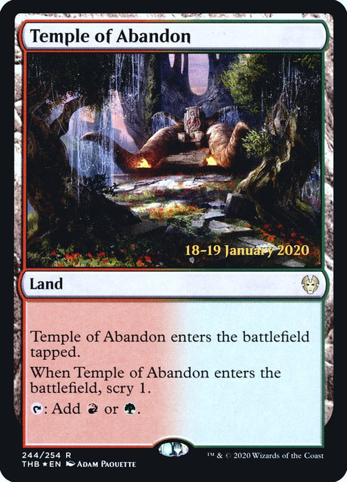 Temple of Abandon (Foil)