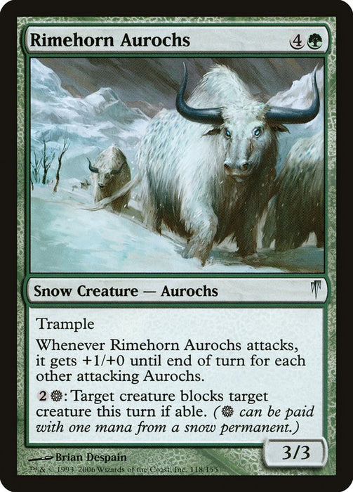 Rimehorn Aurochs  (Foil)