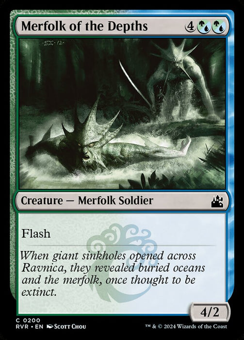 Merfolk of the Depths (Foil)