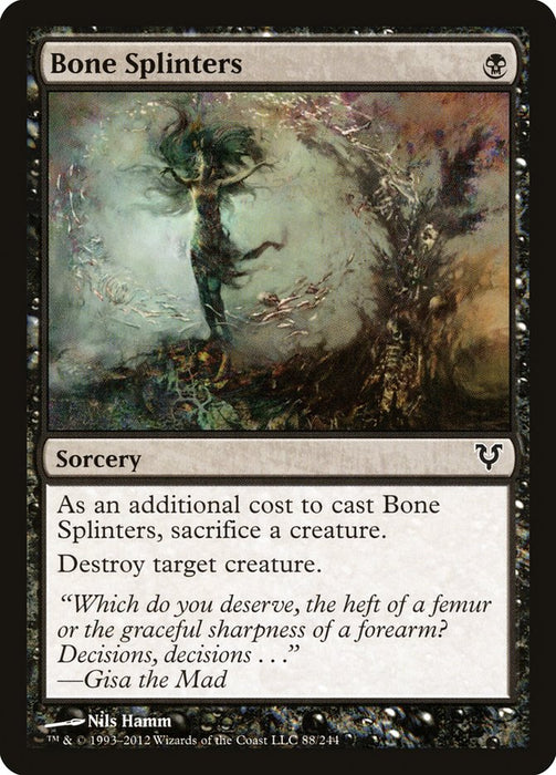 Bone Splinters  (Foil)