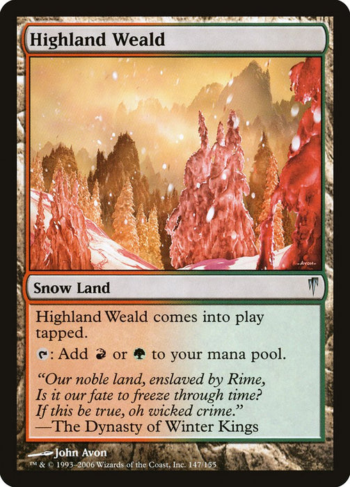 Highland Weald  (Foil)