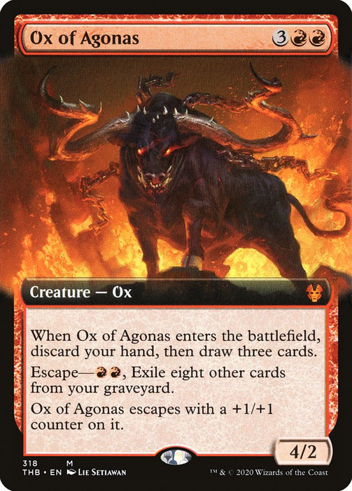 Ox of Agonas  - Extended Art (Foil)