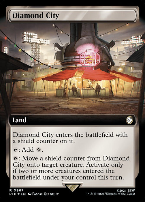 Diamond City - Extended Art (Foil)