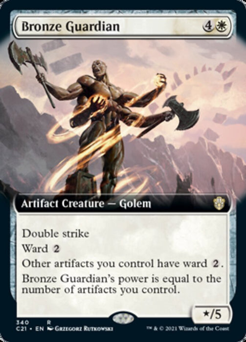 Bronze Guardian  - Extended Art