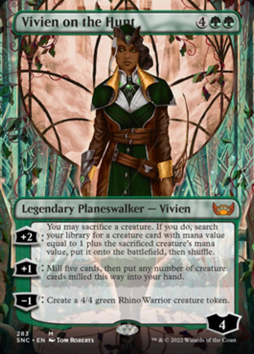 Vivien on the Hunt - Borderless  (Foil)