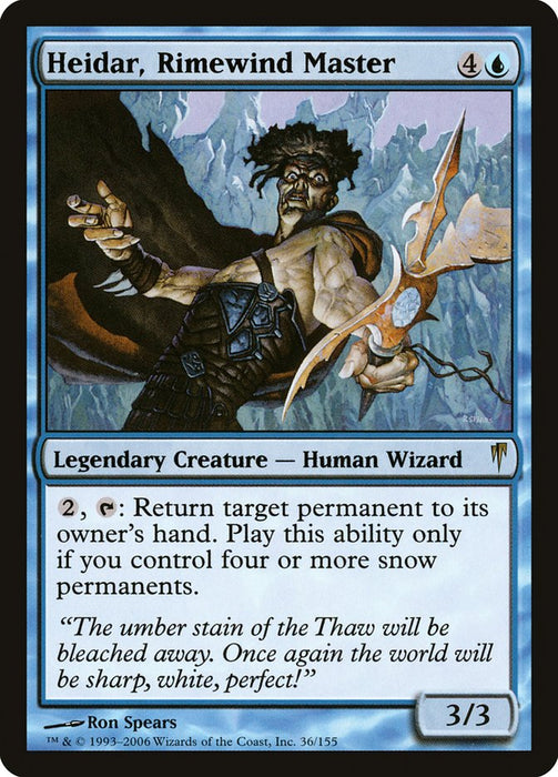 Heidar, Rimewind Master  (Foil)