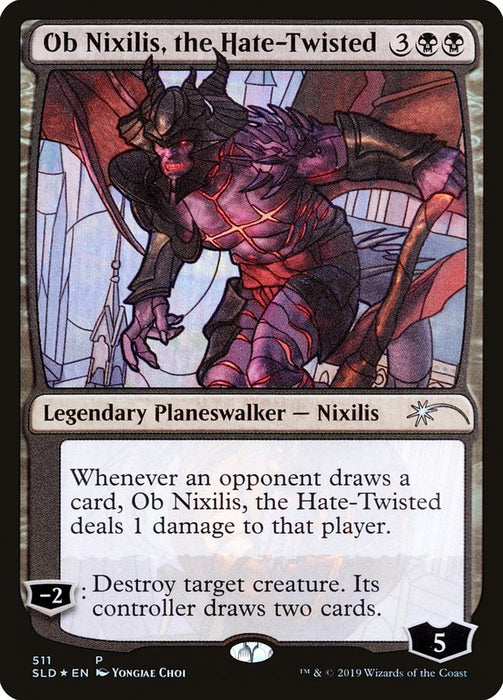 Ob Nixilis, the Hate-Twisted  (Foil)