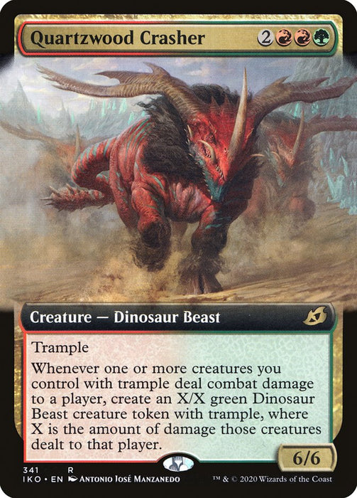 Quartzwood Crasher  - Extended Art (Foil)