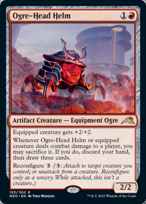 Ogre-Head Helm  (Foil)