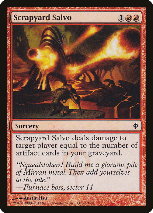 Scrapyard Salvo  (Foil)