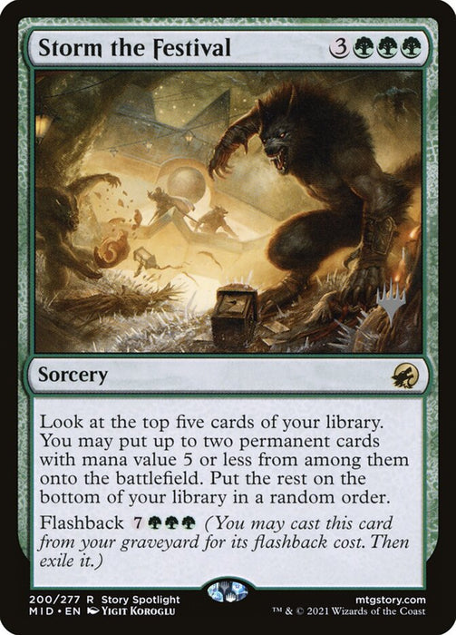 Storm the Festival (Foil)