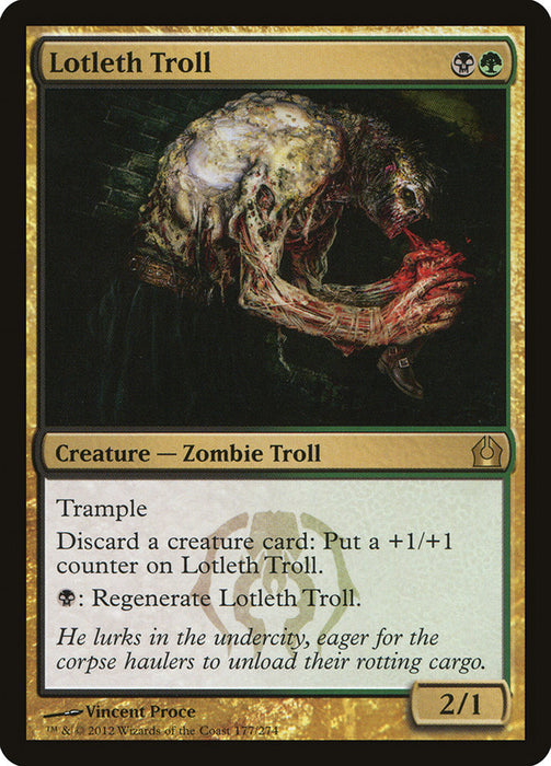 Lotleth Troll  (Foil)