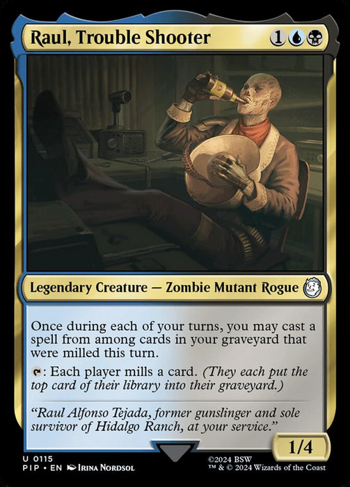 Raul, Trouble Shooter - Legendary (Foil)