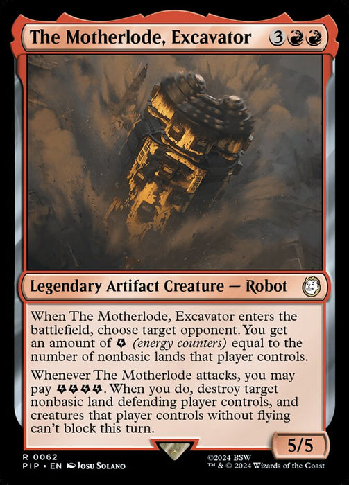 The Motherlode, Excavator - Legendary (Foil)