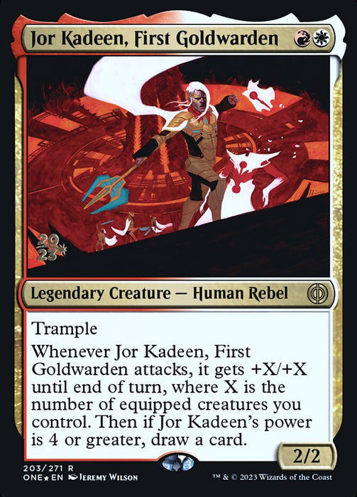 Jor Kadeen, First Goldwarden - Legendary (Foil)