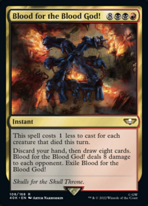 Blood for the Blood God! (Foil)