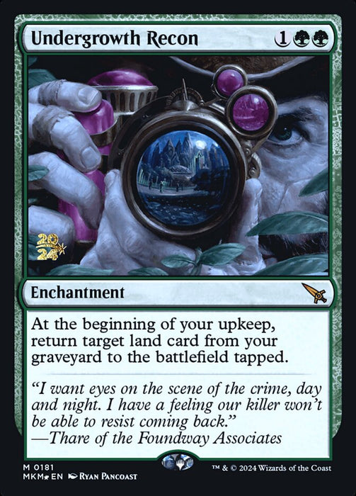 Undergrowth Recon (Foil)