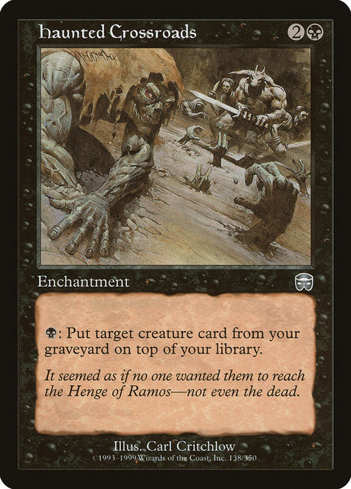 Haunted Crossroads  (Foil)