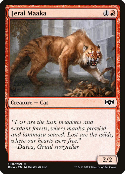 Feral Maaka  (Foil)