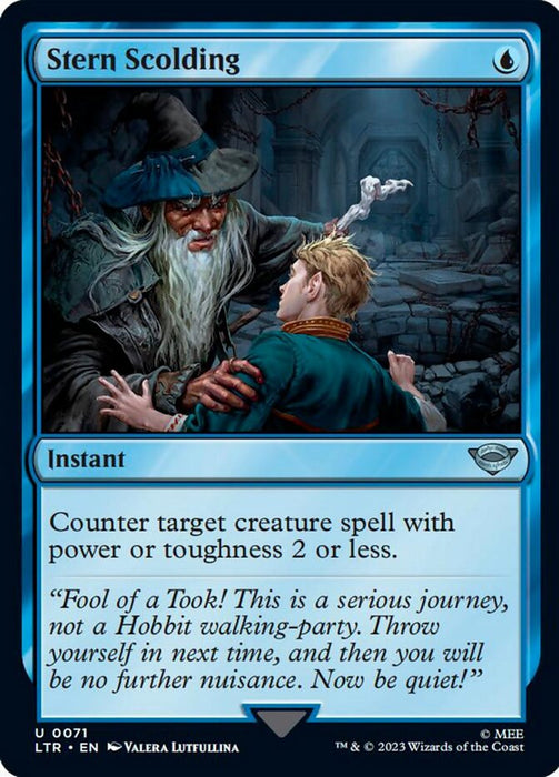 Stern Scolding (Foil)