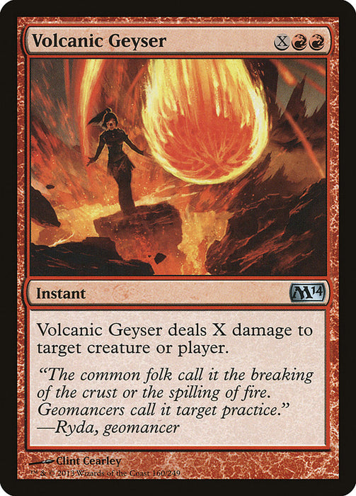 Volcanic Geyser  (Foil)