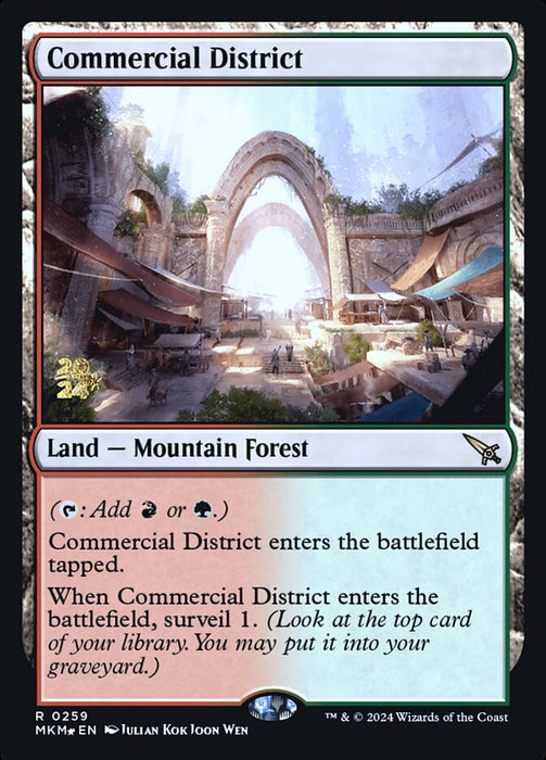 Commercial District (Foil)