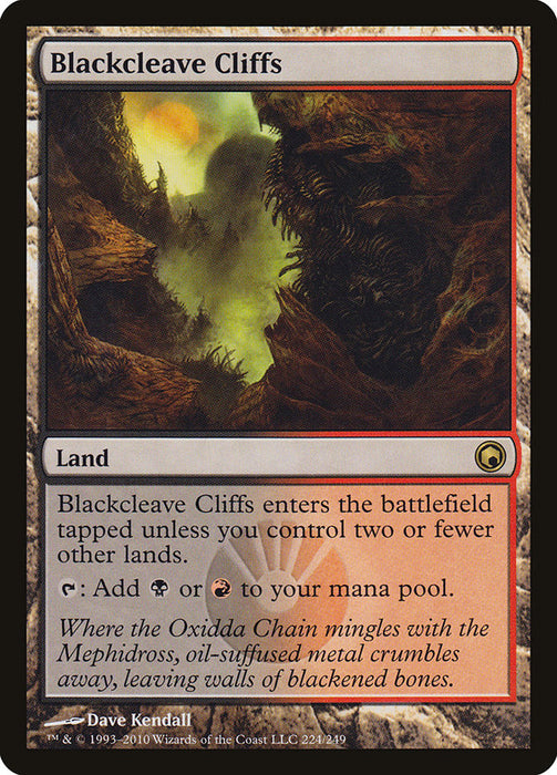 Blackcleave Cliffs  (Foil)