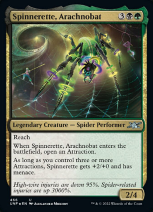 Spinnerette, Arachnobat - Legendary (Foil)