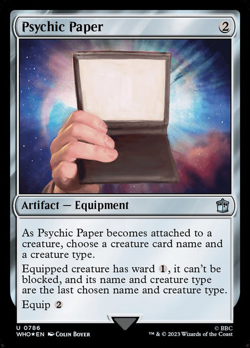 Psychic Paper (Foil)