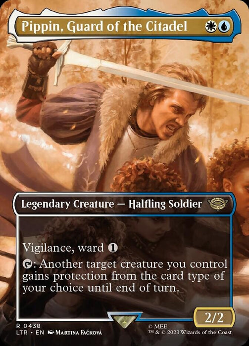 Pippin, Guard of the Citadel - Borderless - Legendary- Inverted (Foil)