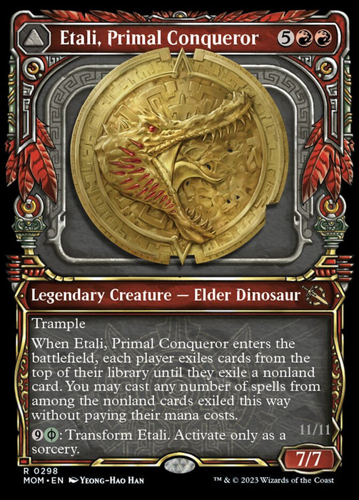 Etali, Primal Conqueror // Etali, Primal Sickness - Showcase- Legendary- Showcase