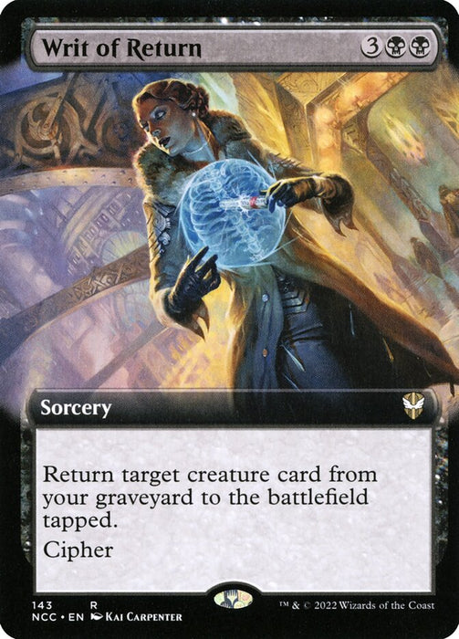 Writ of Return - Extended Art