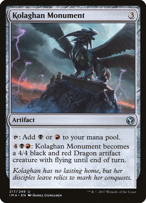 Kolaghan Monument  (Foil)