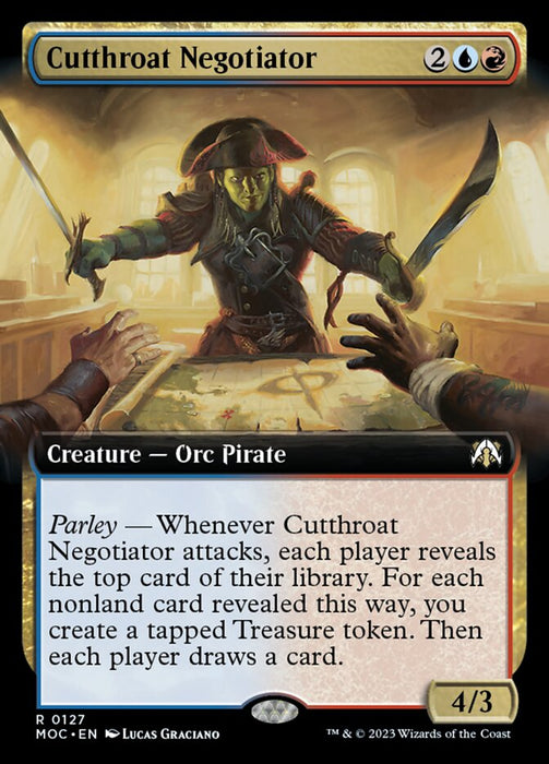 Cutthroat Negotiator - Extended Art- Extended Art