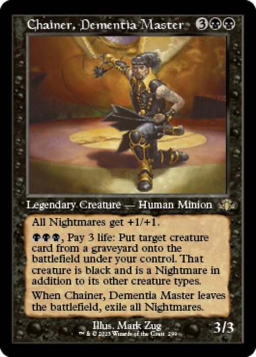 Chainer, Dementia Master - Retro Frame - Legendary (Foil)