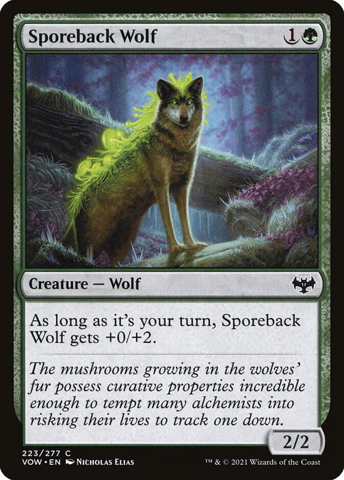 Sporeback Wolf  (Foil)