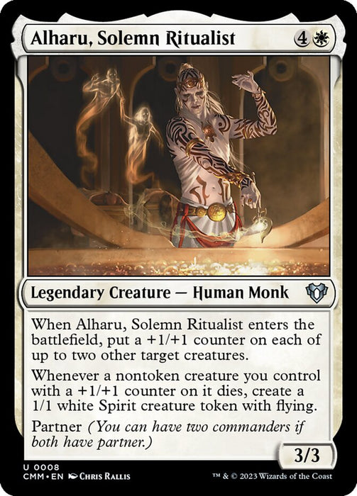 Alharu, Solemn Ritualist - Legendary (Foil)