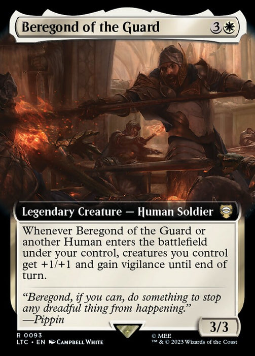 Beregond of the Guard - Legendary- Extended Art