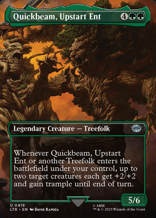 Quickbeam, Upstart Ent - Borderless - Legendary- Inverted (Foil)