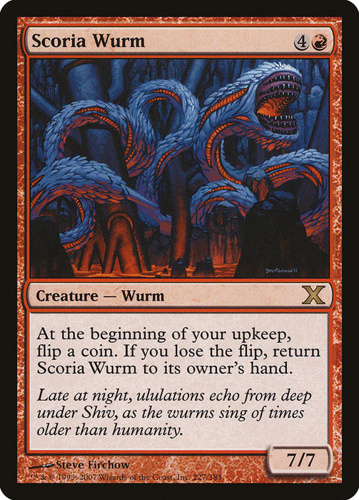 Scoria Wurm  (Foil)