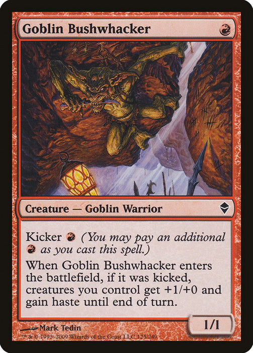 Goblin Bushwhacker  (Foil)