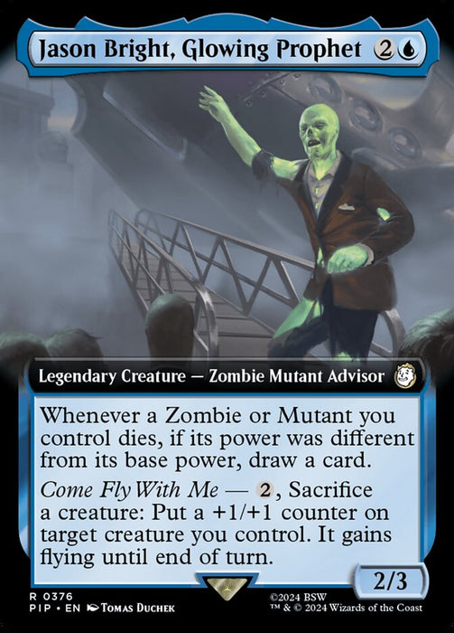 Jason Bright, Glowing Prophet - Legendary- Extended Art