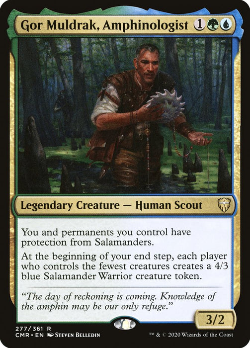 Gor Muldrak, Amphinologist  - Legendary (Foil)