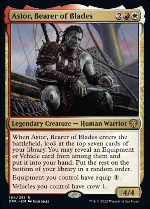 Astor, Bearer of Blades - Legendary (Foil)