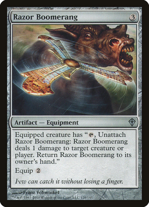 Razor Boomerang  (Foil)