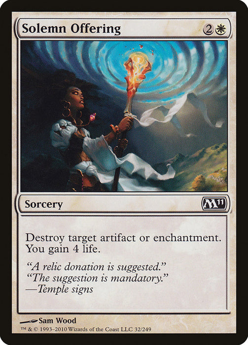 Solemn Offering  (Foil)