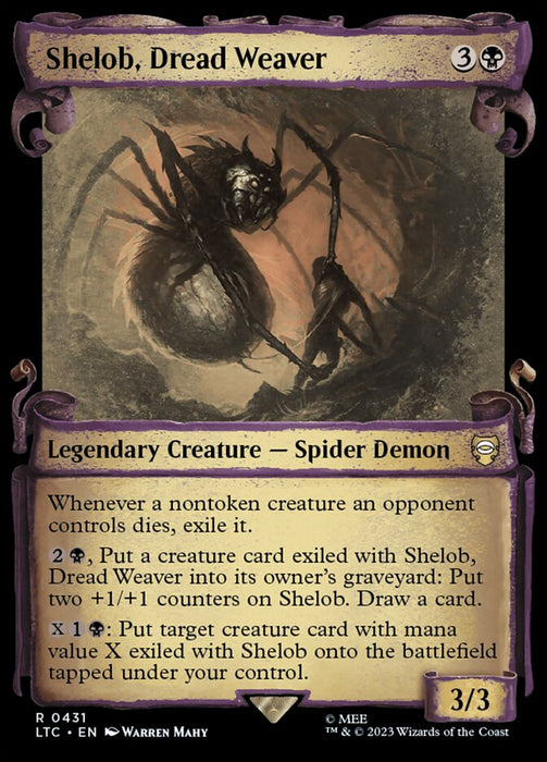 Shelob, Dread Weaver - Showcase- Legendary