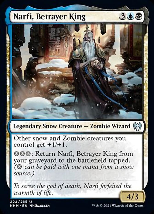 Narfi, Betrayer King  - Legendary - Snow