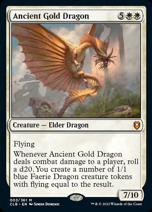 Ancient Gold Dragon  (Foil)